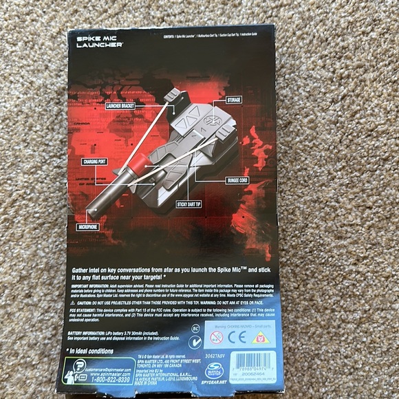 Spy Gear Secret Agent Spike Mic Launcher - Picture 2 of 10